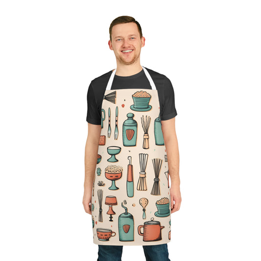 Customizable All Over Print Personalized Apron - Perfect for Any Chef!