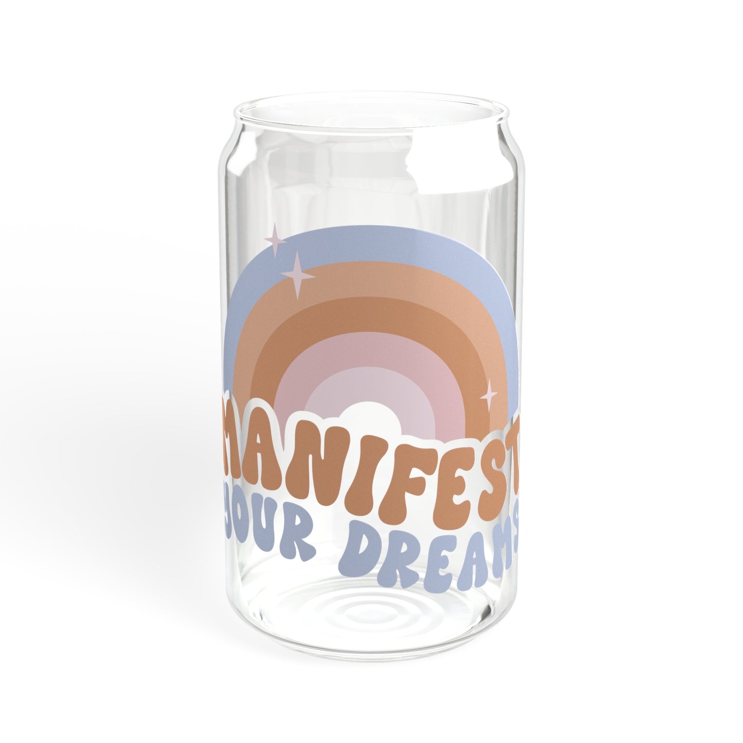 Dreamy Glass Can Cup to Manifest Your Desires