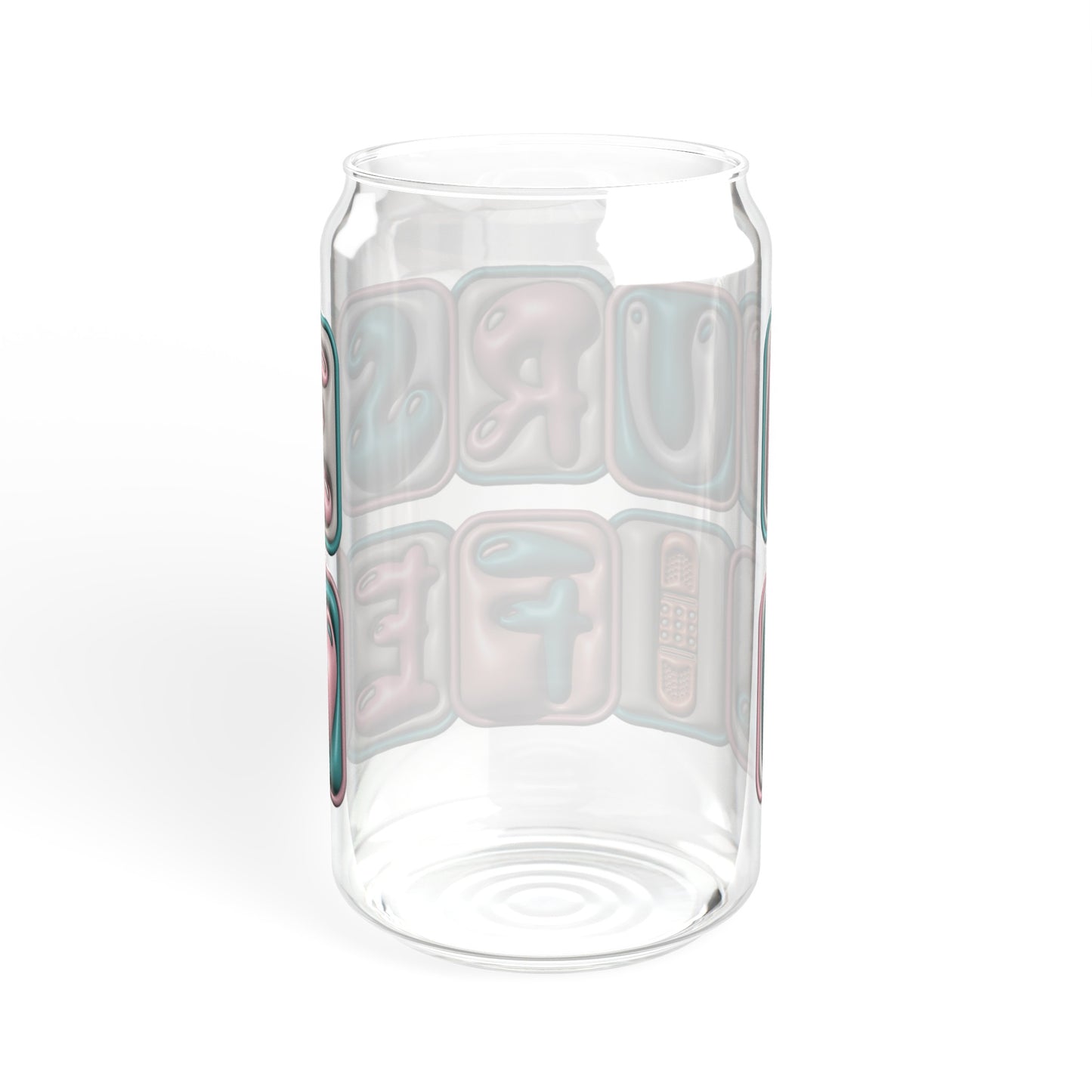 Nurse Life Glass Cup - Stylish Tumbler for Healthcare Professionals