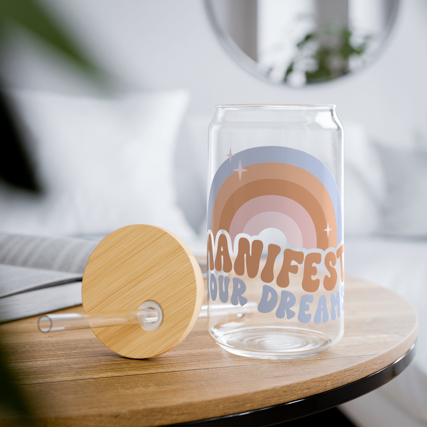 Dreamy Glass Can Cup to Manifest Your Desires