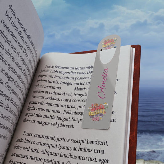 Customized Keepsake: Personalized Inspirational Aluminum Bookmark