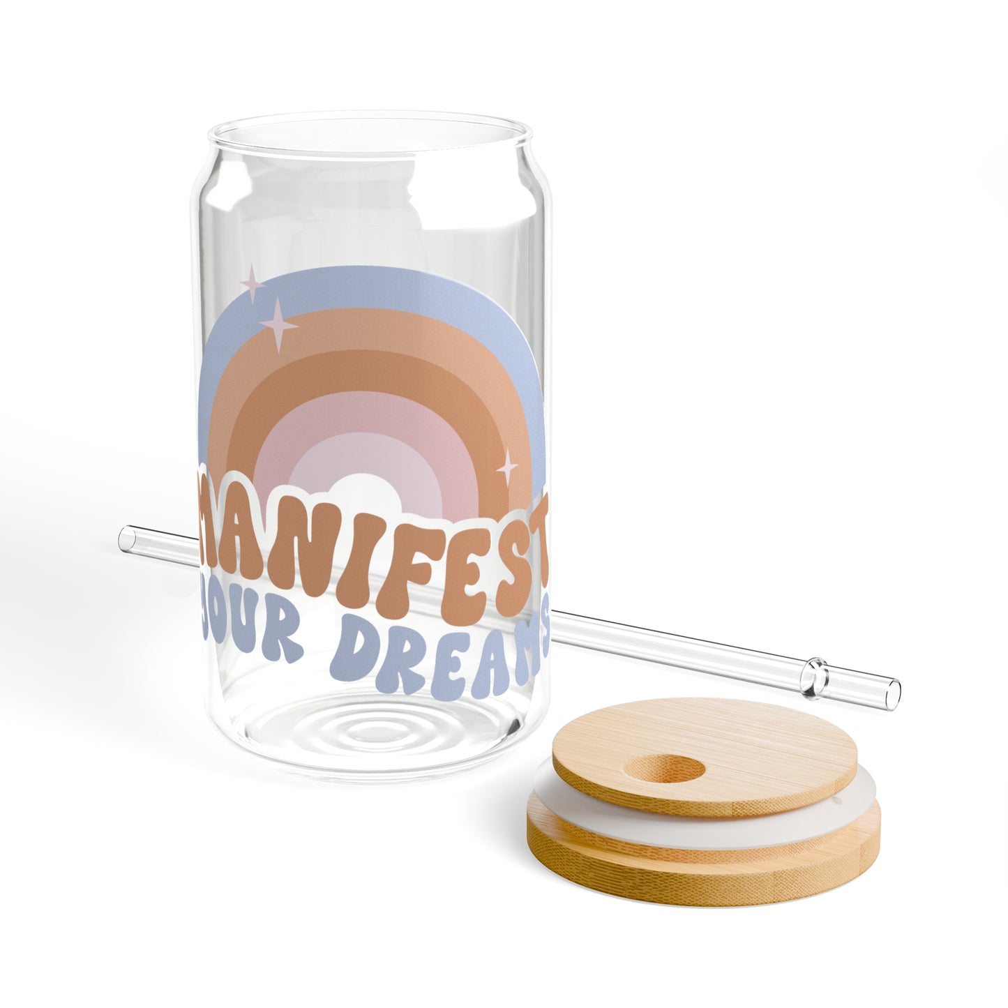 Dreamy Glass Can Cup to Manifest Your Desires