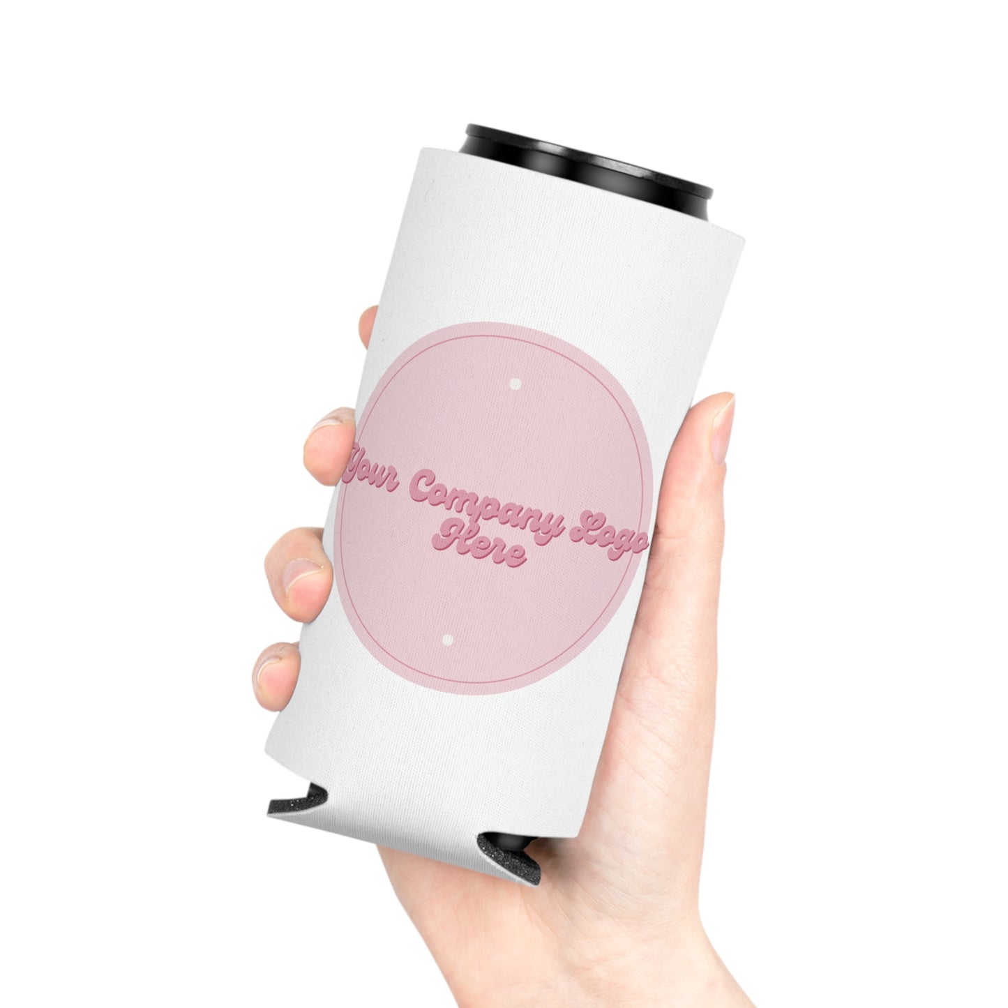 Premium Promotional Company Can Cooler - Branded Beverage Holder