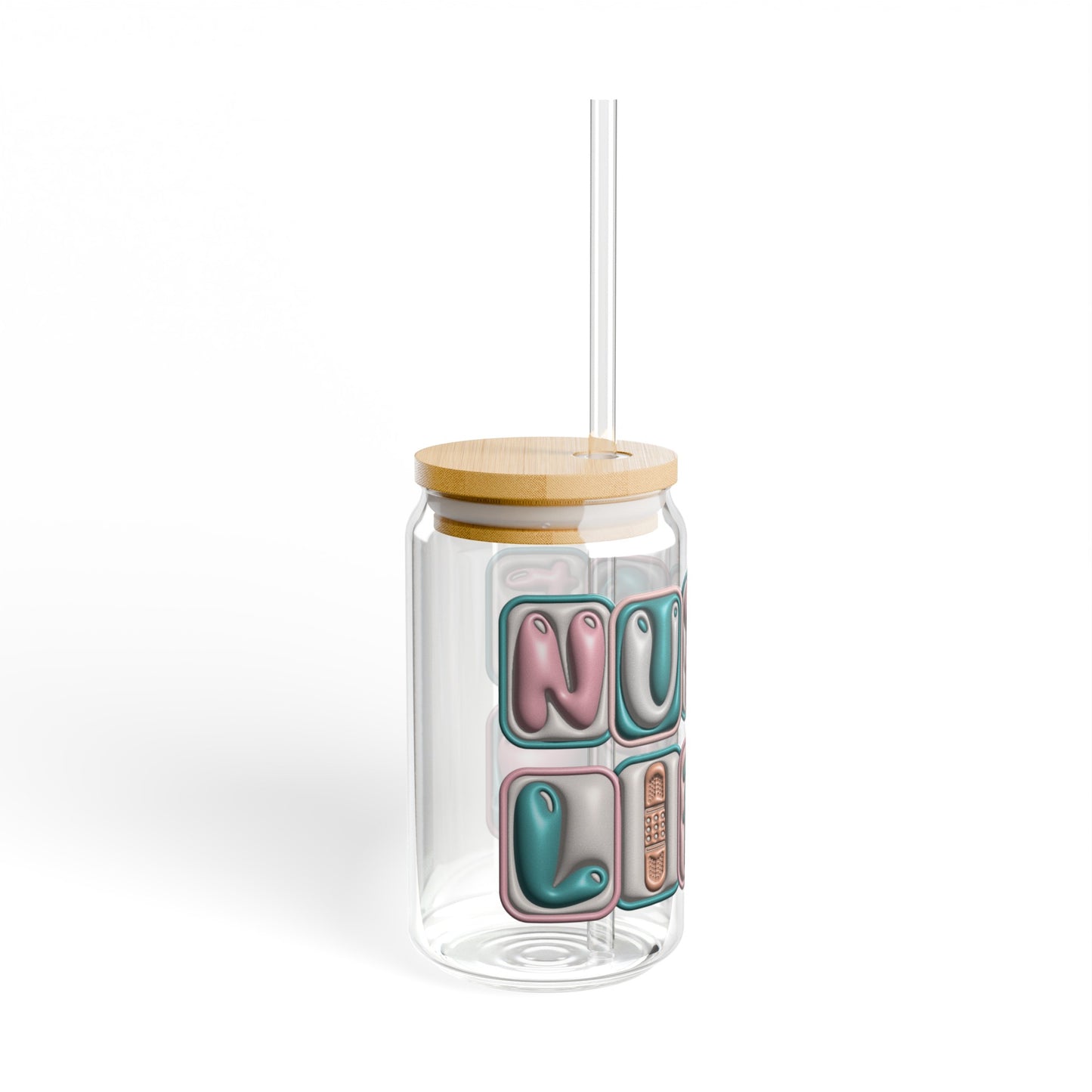 Nurse Life Glass Cup - Stylish Tumbler for Healthcare Professionals