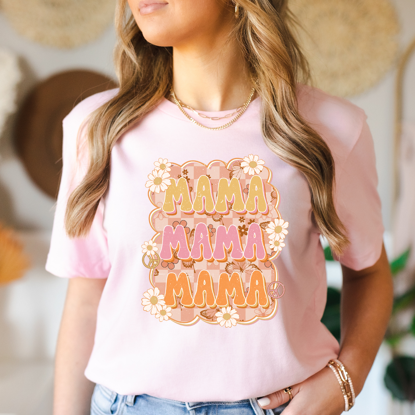 Bloom with Love: Floral Mama Shirt in Beautiful Colors