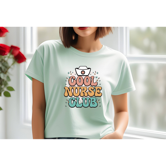 Join the Cool Nurse Club with Our Trendy Tee shirts