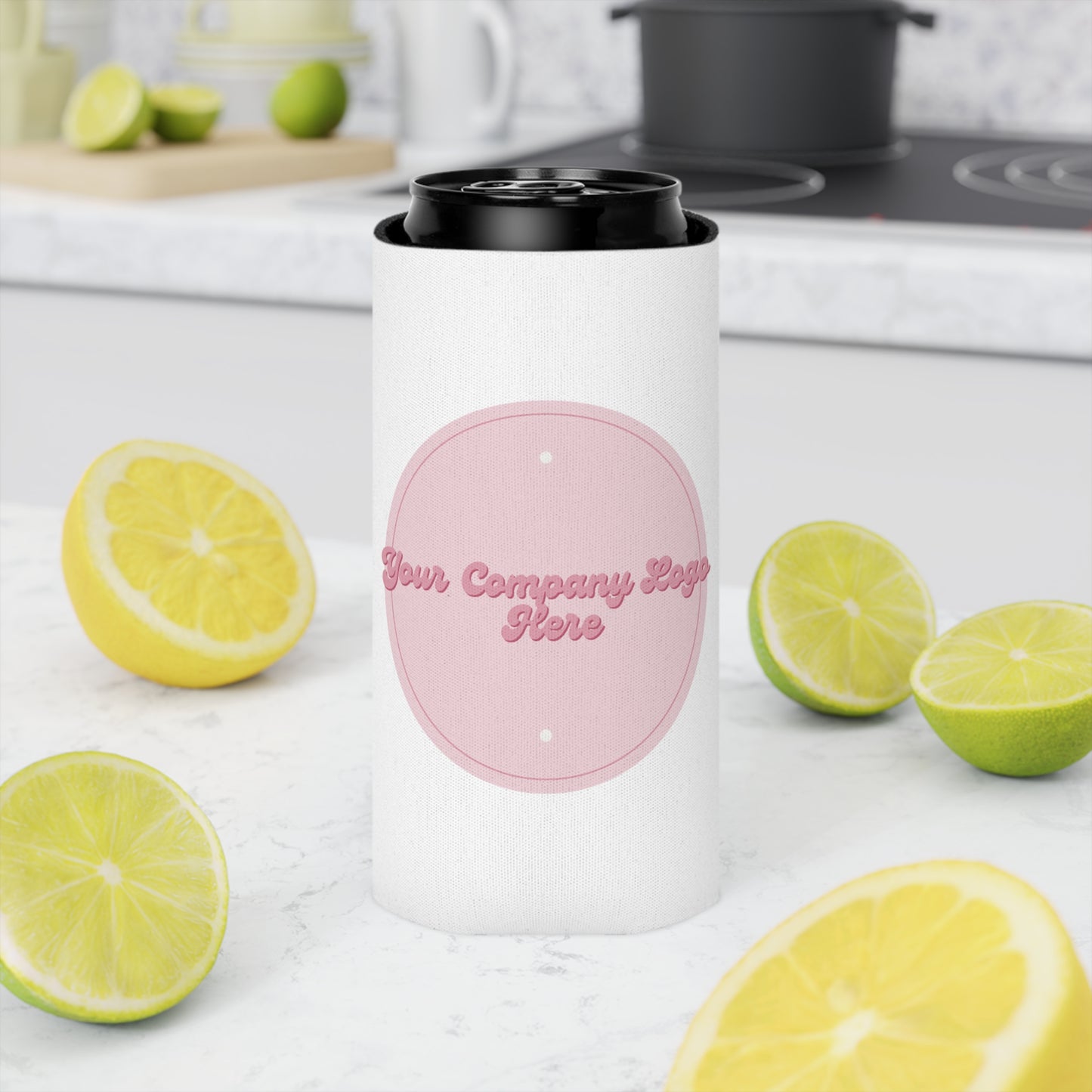 Premium Promotional Company Can Cooler - Branded Beverage Holder