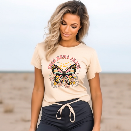 Blessed Mama Style: This Mama Prays Graphic Tee