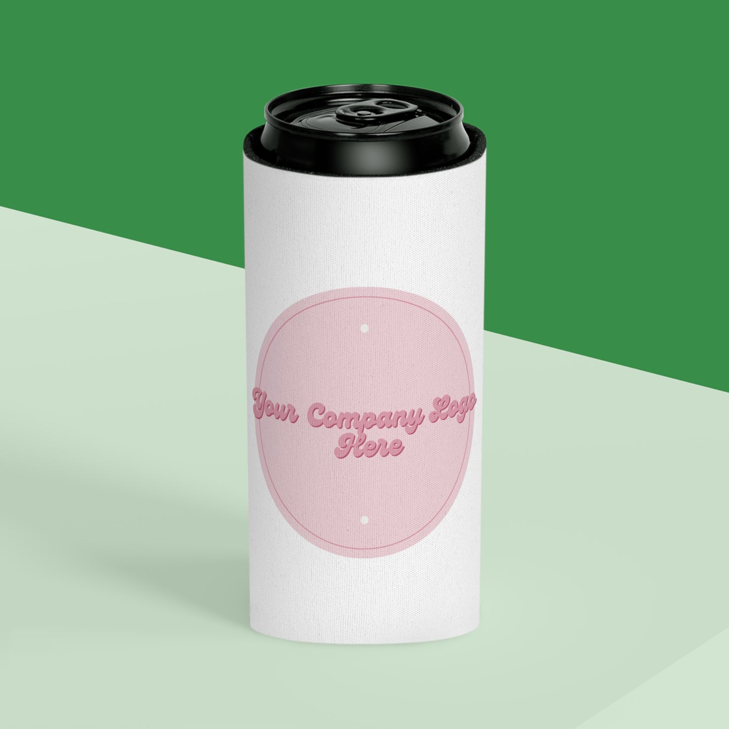 Premium Promotional Company Can Cooler - Branded Beverage Holder