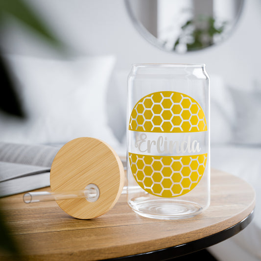 Customized Glass Cup - Personalized Gift Idea